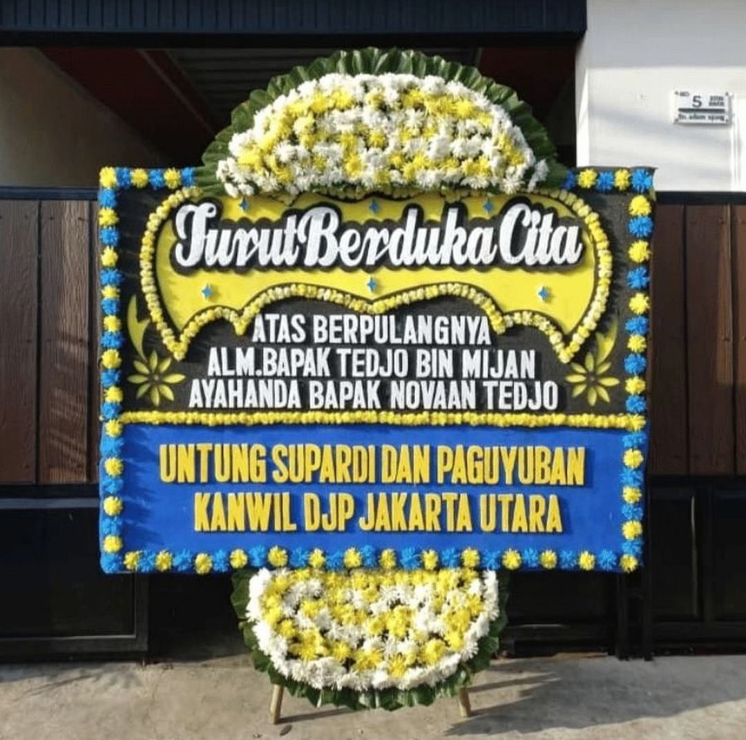 Elite Bloom - Bunga Duka Cita 749rb (EBD-C-01) Bunga Duka Cita 749rb siap kirim same day ke area Jabodetabek — kode EBD-C-01