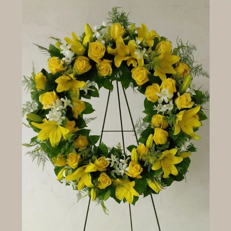 Krans Bulet Duka Cita 1.5Jt premium — Elite Bloom same day delivery Jabodetabek