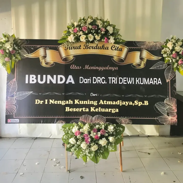 Bunga papan BPB-02 - contoh desain wilayah Bali