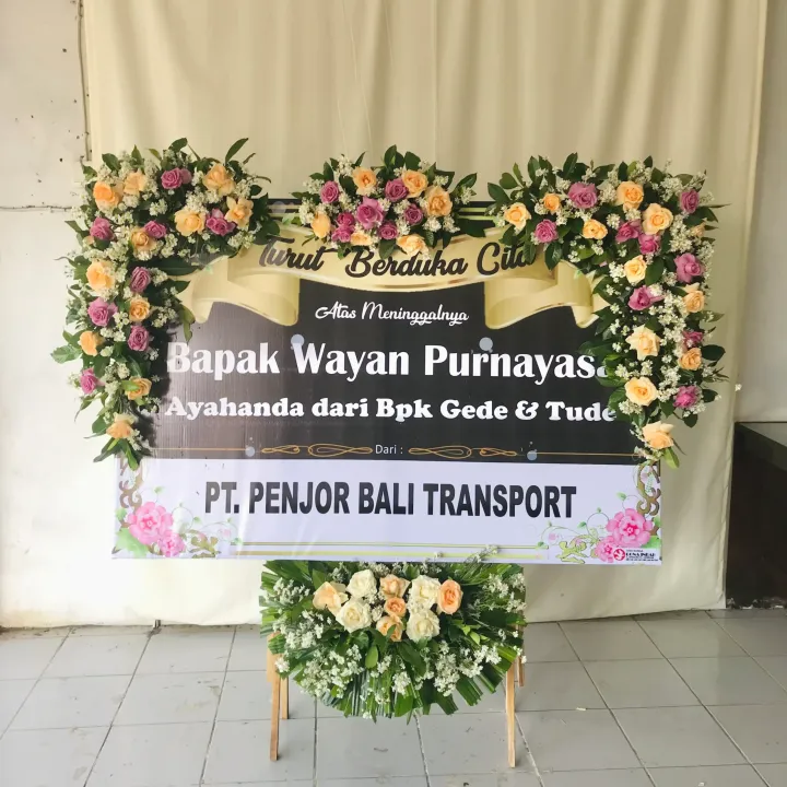 Bunga papan BPB-03 - contoh desain wilayah Bali
