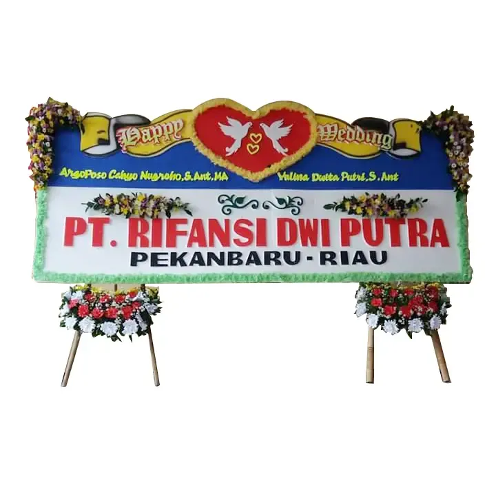 Bunga papan - contoh desain wilayah Jawa Tengah