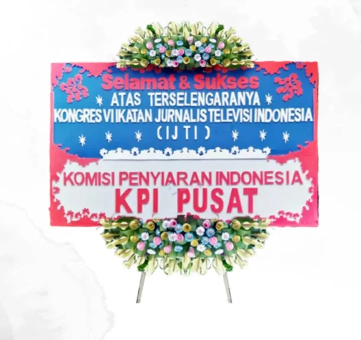 Bunga papan BPL-04 - contoh desain wilayah NTB